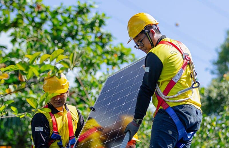 SOLS Solar Installer Workers