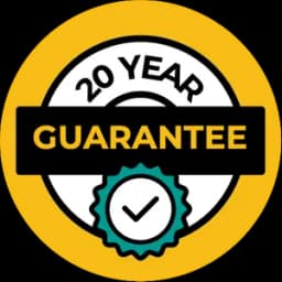 Guaranteed - We monitor your system daily for 20 years