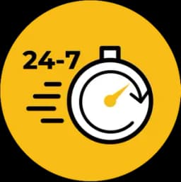 We are 24-7 – Lightning Fast Installation!