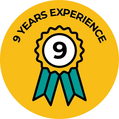 9+ Years of Experience